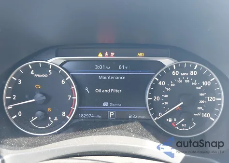 2019 Nissan Altima 2.5 Sr z USA, uszkodzony, nr VIN 1N4BL4CV5KN316925